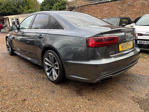 Audi A6 Saloon 2.0 Tdi S Line S Tronic Quattro Euro 6 Ss WD18PKU Grey #2