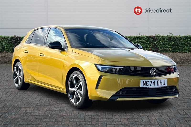 Vauxhall Astra 1.2 Turbo Griffin Hatchback Euro Yellow