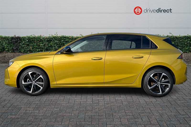 Vauxhall Astra 1.2 Turbo Griffin Hatchback Euro NC74DHJ Yellow #6