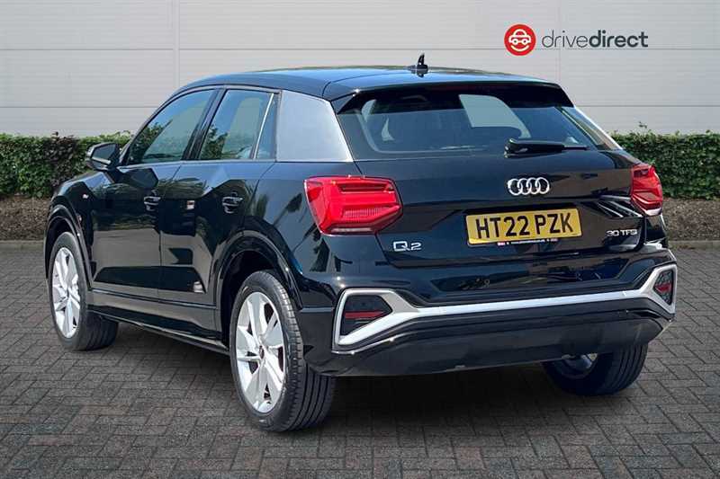 Audi Q2 1.0 Tfsi 30 S Line Suv Euro 6 S HT22PZK Black #5