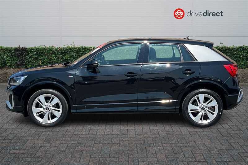Audi Q2 1.0 Tfsi 30 S Line Suv Euro 6 S HT22PZK Black #6