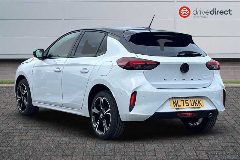 Vauxhall Corsa 1.2 Turbo Gs Hatchback Euro 6 S NL75UKK White #5