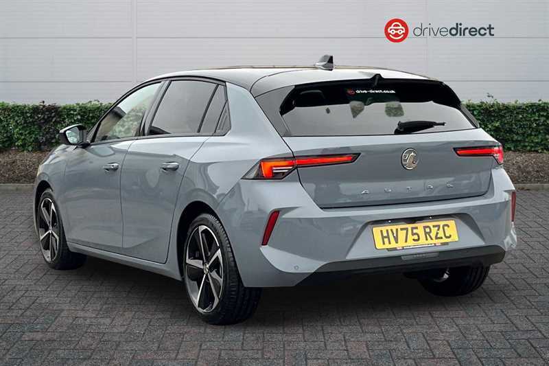 Vauxhall Astra 1.2 Turbo Griffin Hatchback Euro HV75RZC Grey #5