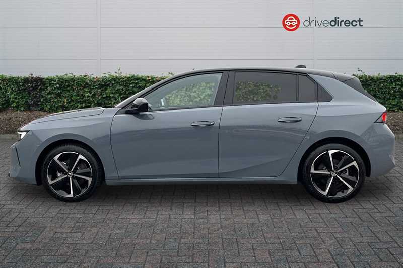Vauxhall Astra 1.2 Turbo Griffin Hatchback Euro HV75RZC Grey #6
