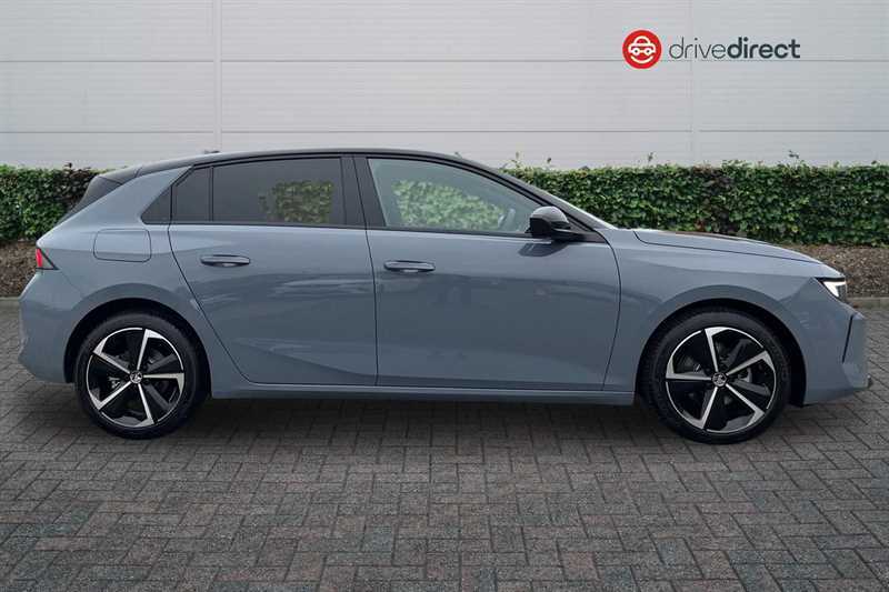 Vauxhall Astra 1.2 Turbo Griffin Hatchback Euro HV75RZC Grey #2