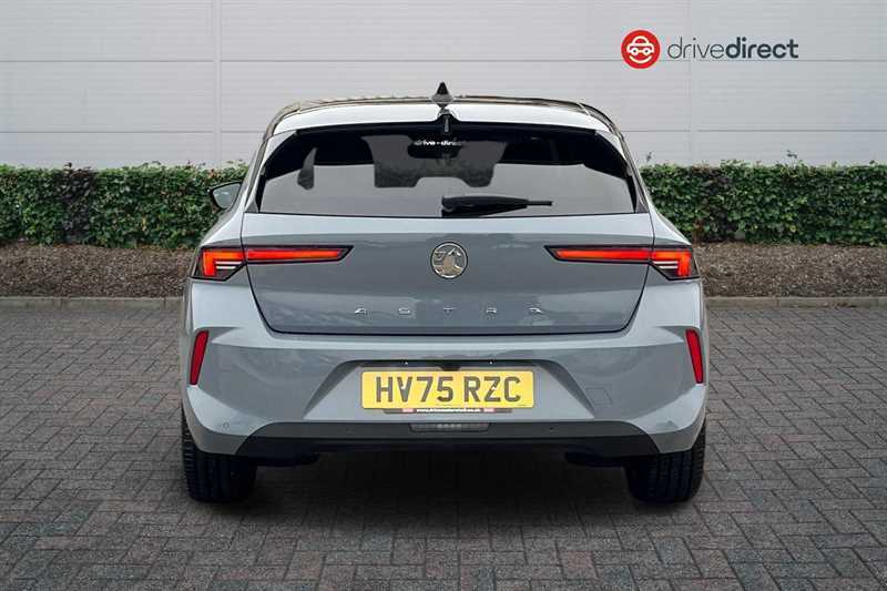 Vauxhall Astra 1.2 Turbo Griffin Hatchback Euro HV75RZC Grey #4