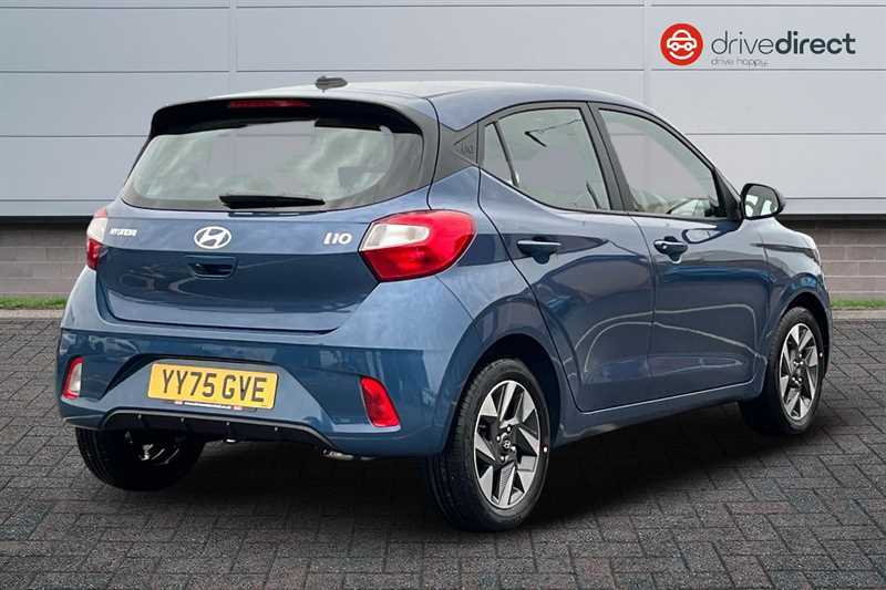 Hyundai I10 1.2 Advance Hatchback Euro 6 Ss YY75GVE Blue #3