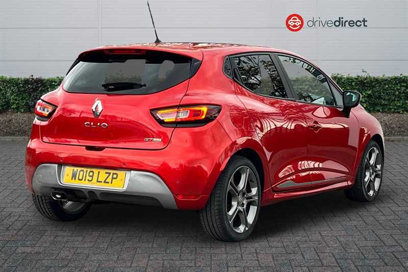 Renault Clio 0.9 Tce Gt Line Hatchback Euro 6 WO19LZP Red #3