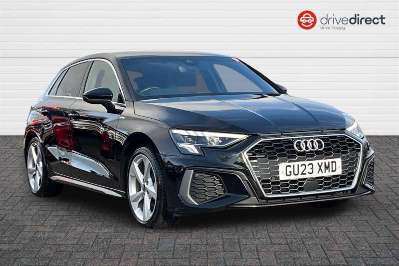Audi A3 1.0 Tfsi 30 S Line Sportback S Tronic E Black