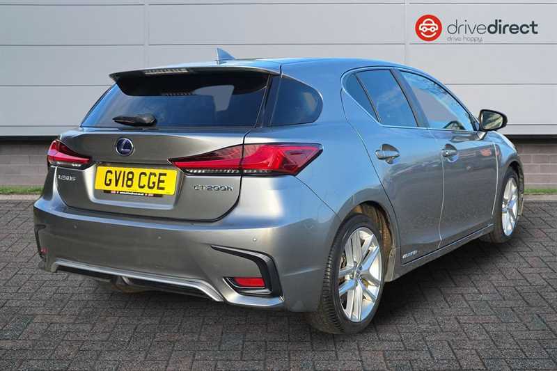 Lexus CT 1.8 200H Premier Hatchback Hybrid Cvt E GV18CGE Silver #3