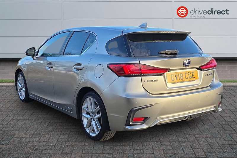 Lexus CT 1.8 200H Premier Hatchback Hybrid Cvt E GV18CGE Silver #5