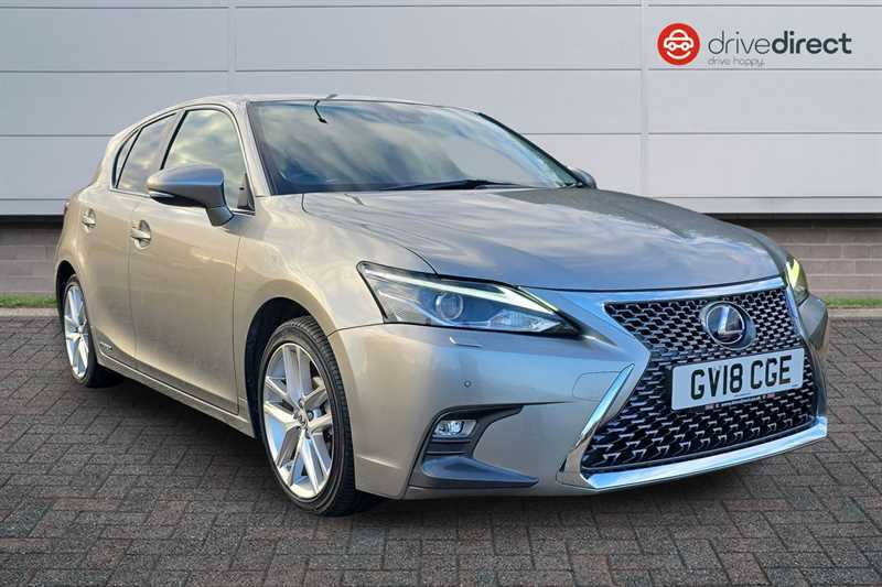 Lexus CT 1.8 200H Premier Hatchback Hybrid Cvt E Silver