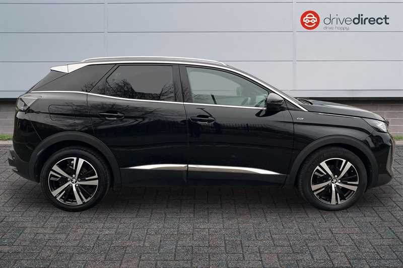 Peugeot 3008 1.2 Puretech Gt Suv Eat Euro 6 Ss 1 MK71WXJ Black #2
