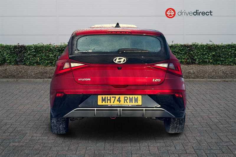Hyundai I20 1.0 T-gdi Advance Hatchback Dct Euro 6 MH74RWW Red #4