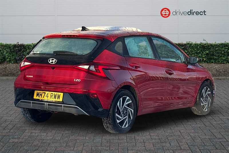 Hyundai I20 1.0 T-gdi Advance Hatchback Dct Euro 6 MH74RWW Red #3