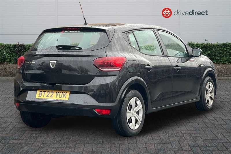 Dacia Sandero 1.0 Sce Essential Hatchback Euro BT22VUK Black #3