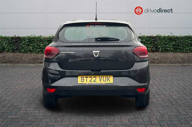 Dacia Sandero 1.0 Sce Essential Hatchback Euro BT22VUK Black #4