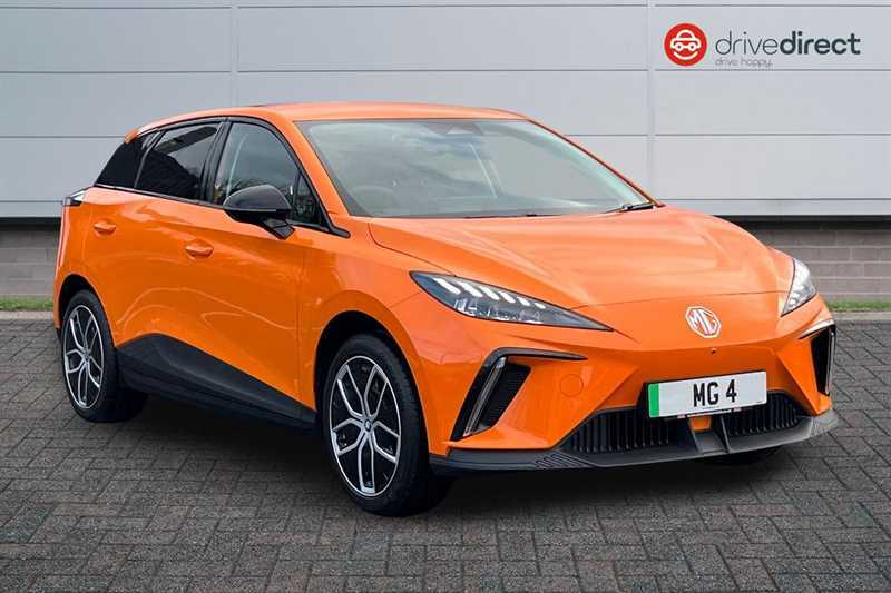 MG MG4 Mg4 150Kw Trophy Ev Long Range 64Kwh Hatc Orange