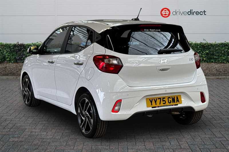 Hyundai I10 1.2 Premium Hatchback Euro 6 Ss YY75GWA White #5