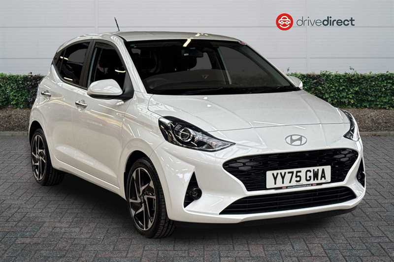 Hyundai I10 1.2 Premium Hatchback Euro 6 Ss White