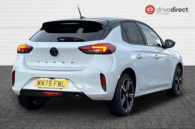 Vauxhall Corsa 1.2 Turbo Gs Hatchback Euro 6 S WN75FWL White #3