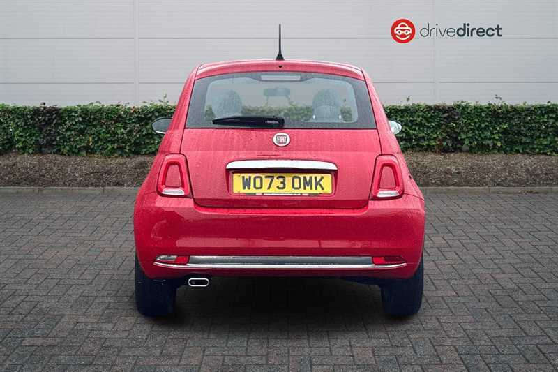 Fiat 500 1.0 Mhev Top Hatchback Euro 6 S WO73OMK Red #4