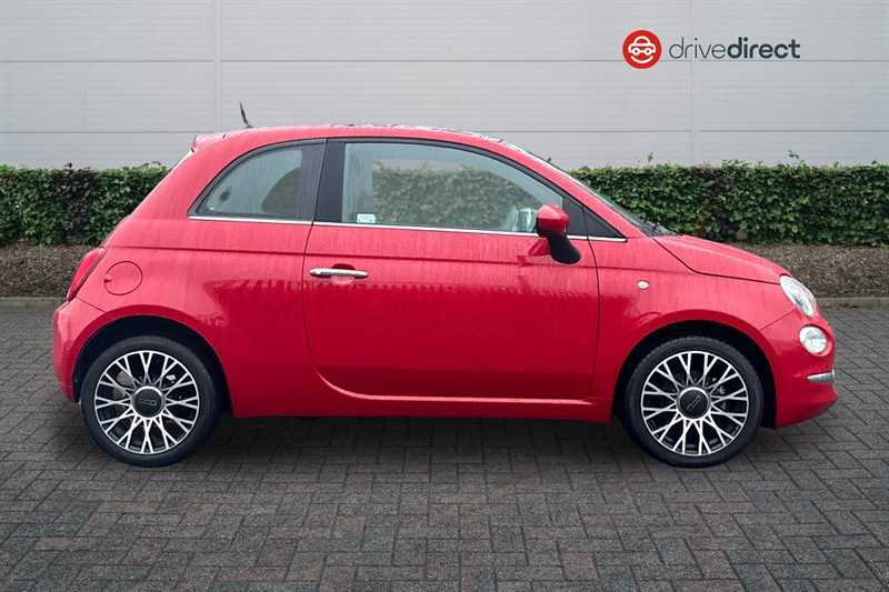 Fiat 500 1.0 Mhev Top Hatchback Euro 6 S WO73OMK Red #2