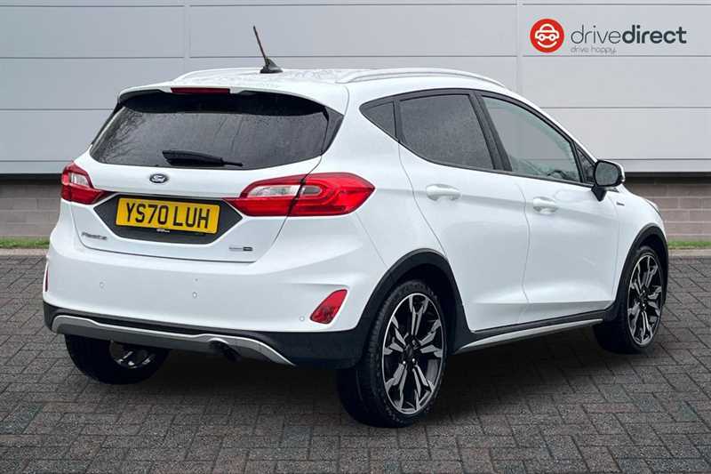 Ford Fiesta 1.0T Ecoboost Mhev Active X Edition Hatchback YS70LUH White #3