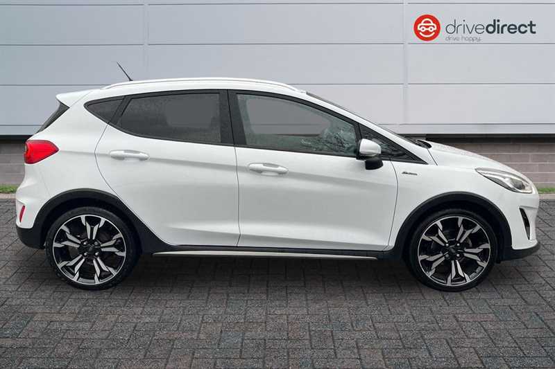 Ford Fiesta 1.0T Ecoboost Mhev Active X Edition Hatchback YS70LUH White #2