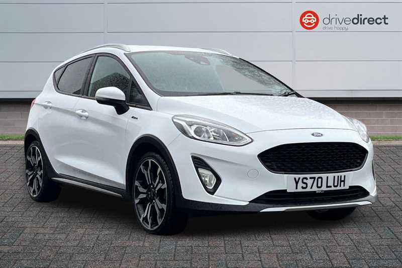 Ford Fiesta 1.0T Ecoboost Mhev Active X Edition Hatchback White