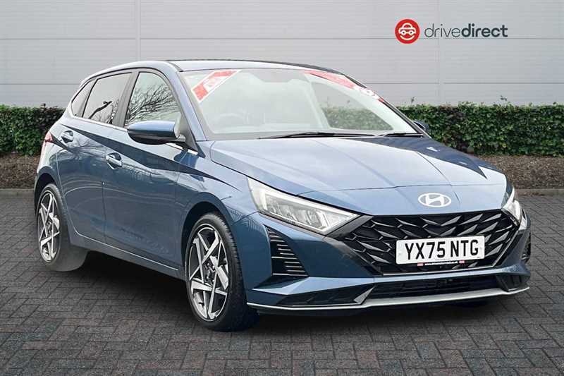 Hyundai I20 1.0 T-gdi Premium Hatchback Dct Euro 6 Blue