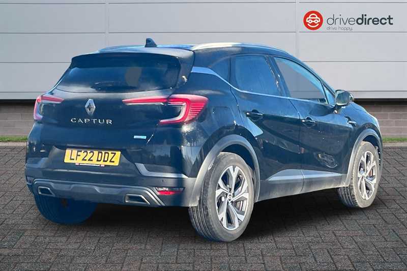 Renault Captur 1.6 E-tech Rs Line Suv Hybrid Euro Black #3