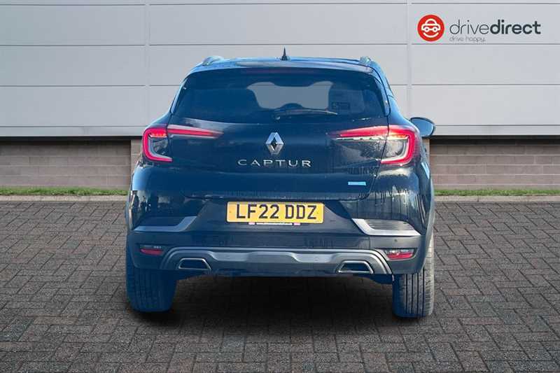 Renault Captur 1.6 E-tech Rs Line Suv Hybrid Euro Black #4