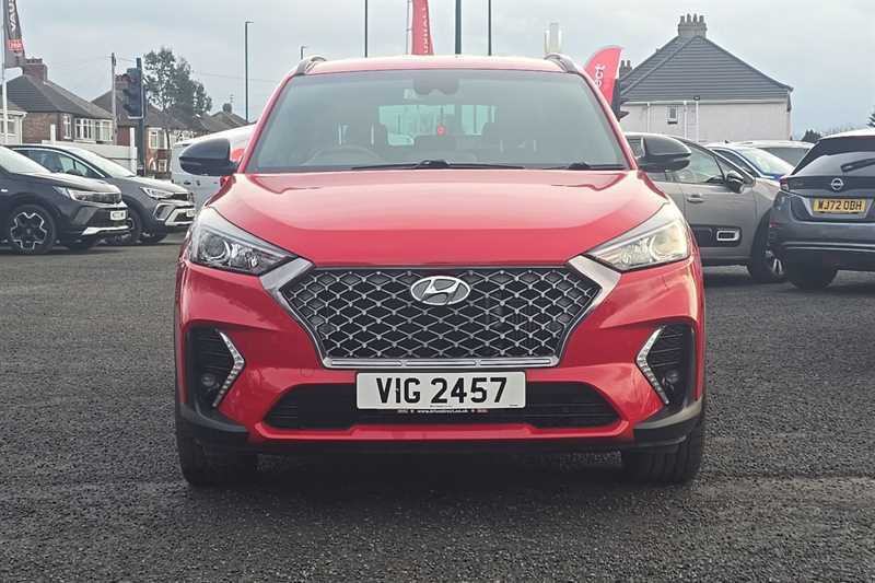 Hyundai Tucson 1.6 Crdi Mhev N Line Suv Hybrid Dct Eur VIG2457 Red #2