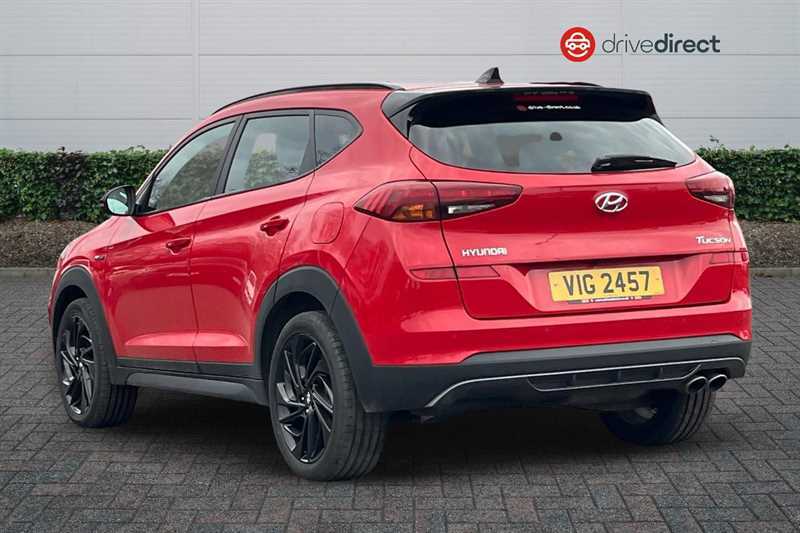 Hyundai Tucson 1.6 Crdi Mhev N Line Suv Hybrid Dct Eur VIG2457 Red #4