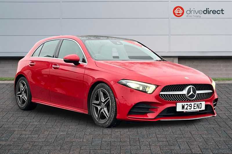 Mercedes-Benz A Class 1.3 A200 Amg Line Premium Plus Hatchback Pet Red