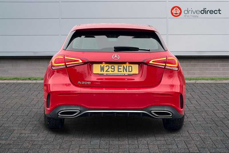 Mercedes-Benz A Class 1.3 A200 Amg Line Premium Plus Hatchback Pet W29END Red #4