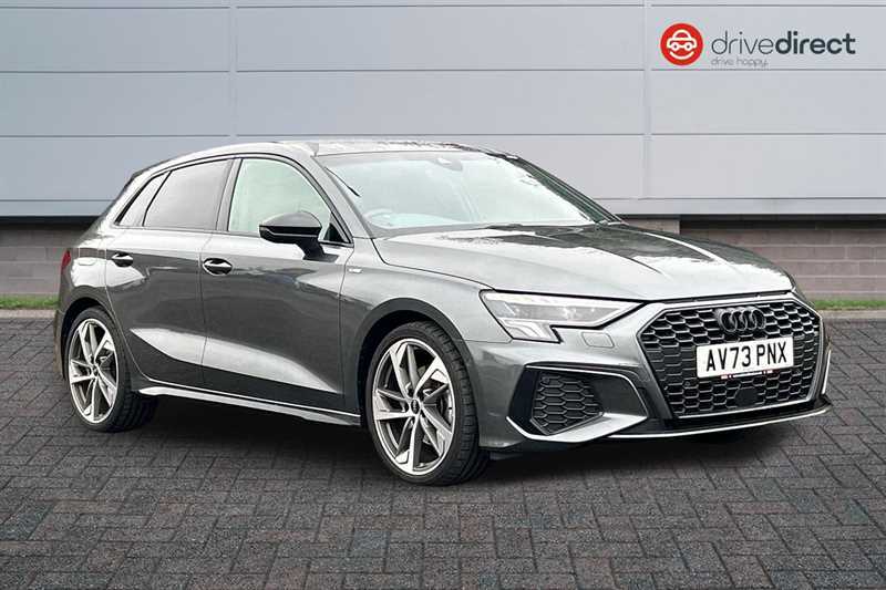 Audi A3 1.5 Tfsi 35 Black Edition Sportback Man Grey