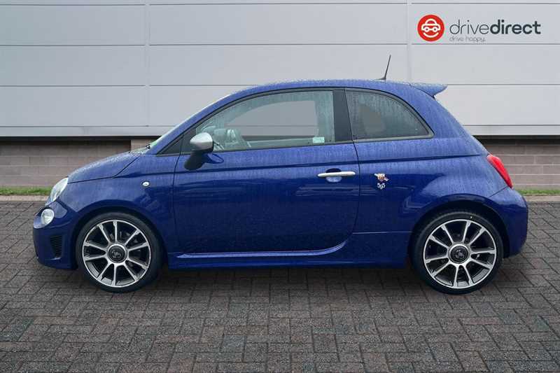 Abarth 595 1.4 T-jet Turismo Hatchback Euro KS68MHK Blue #6