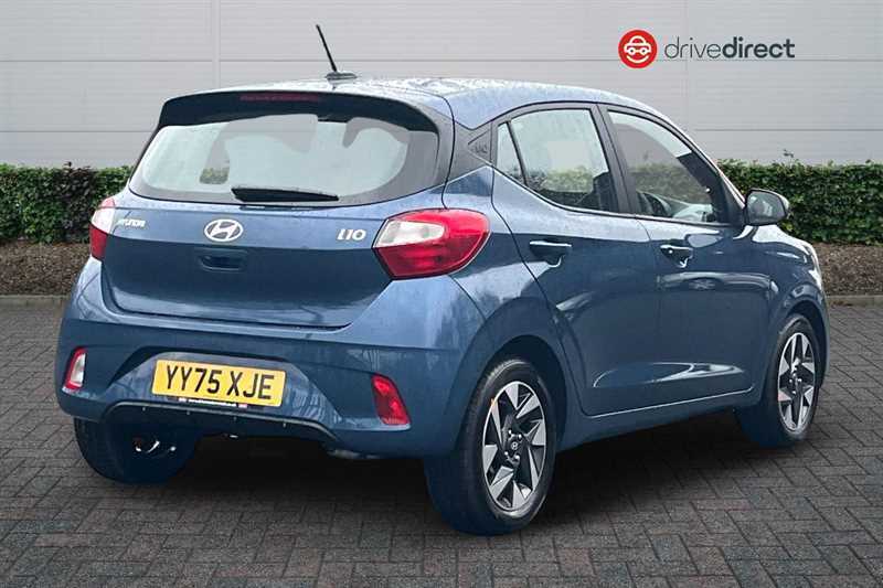 Hyundai I10 I10 1.0 63 Advance Nav Hatchback YY75XJE Blue #3