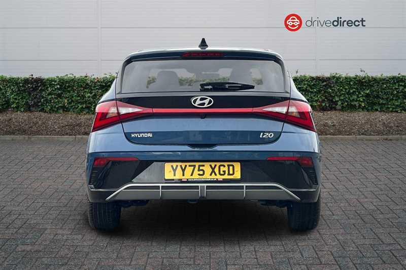 Hyundai I20 1.0 T-gdi Black Line Hatchback E YY75XGD Blue #3