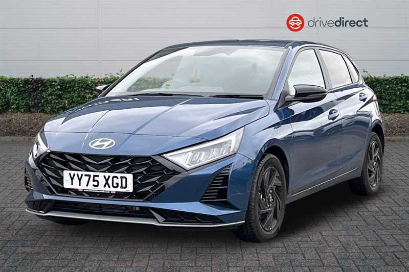 Hyundai I20 1.0 T-gdi Black Line Hatchback E YY75XGD Blue #6