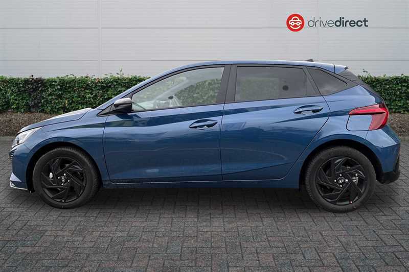 Hyundai I20 1.0 T-gdi Black Line Hatchback E YY75XGD Blue #5