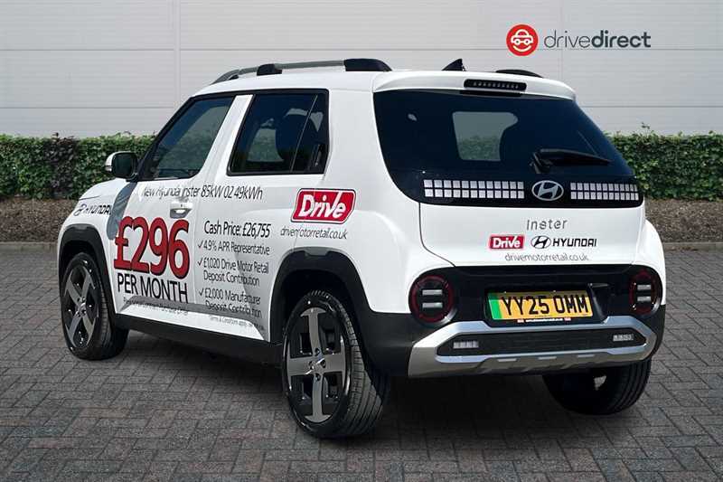 Hyundai Inster Long Range 49Kwh 02 Suv 115 Ps YY25OMM White #5