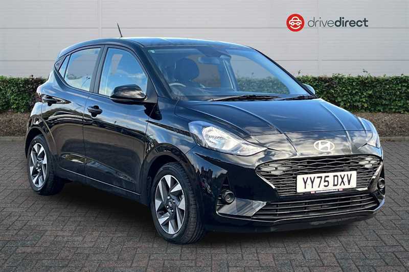 Hyundai I10 1.2 Advance Hatchback Euro 6 Ss YY75DXV Black