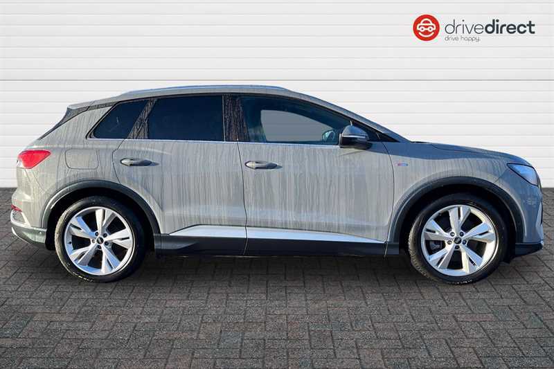 Audi Q4 E Tron 50 S Line Suv Quattro 82Kwh 299 YA72XSX Grey #4