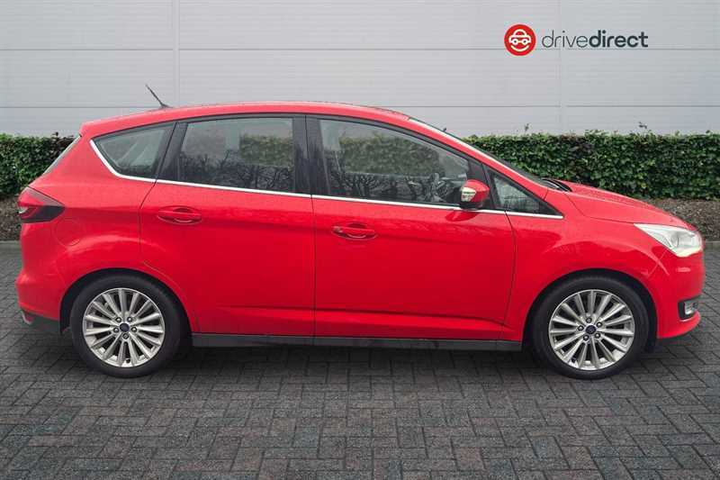 Ford C-Max 1.0T Ecoboost Gpf Titanium Mpv E Red #2