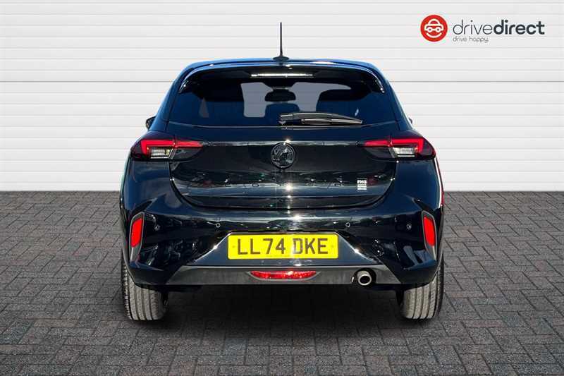 Vauxhall Corsa 1.2 Turbo Gs Hatchback Euro 6 S LL74DKE Black #4