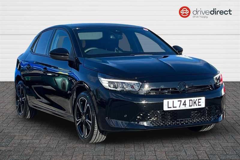 Vauxhall Corsa 1.2 Turbo Gs Hatchback Euro 6 S Black
