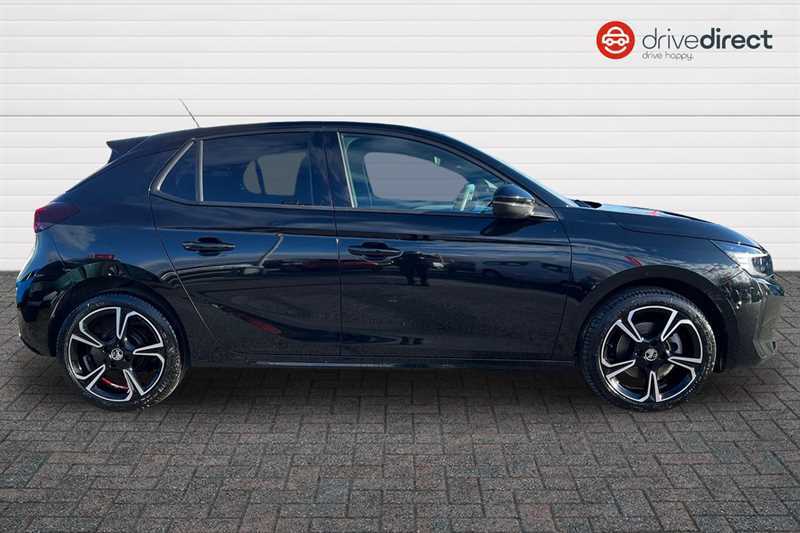 Vauxhall Corsa 1.2 Turbo Gs Hatchback Euro 6 S LL74DKE Black #2